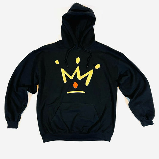 Khari Brand Gold Crown Pullover Hoodie