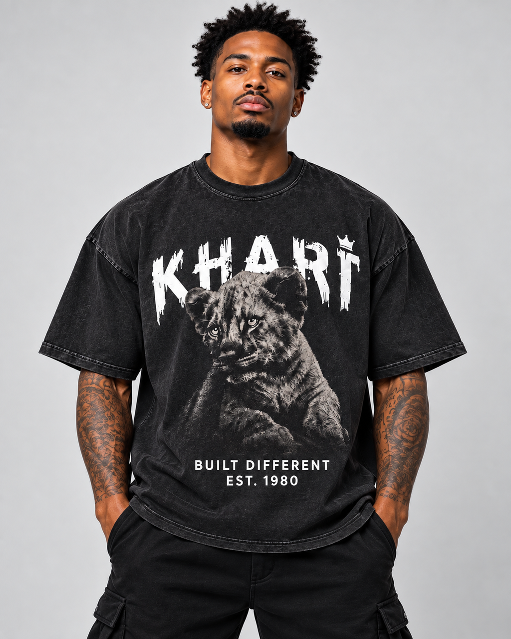 Khari Brand Built Different Tee