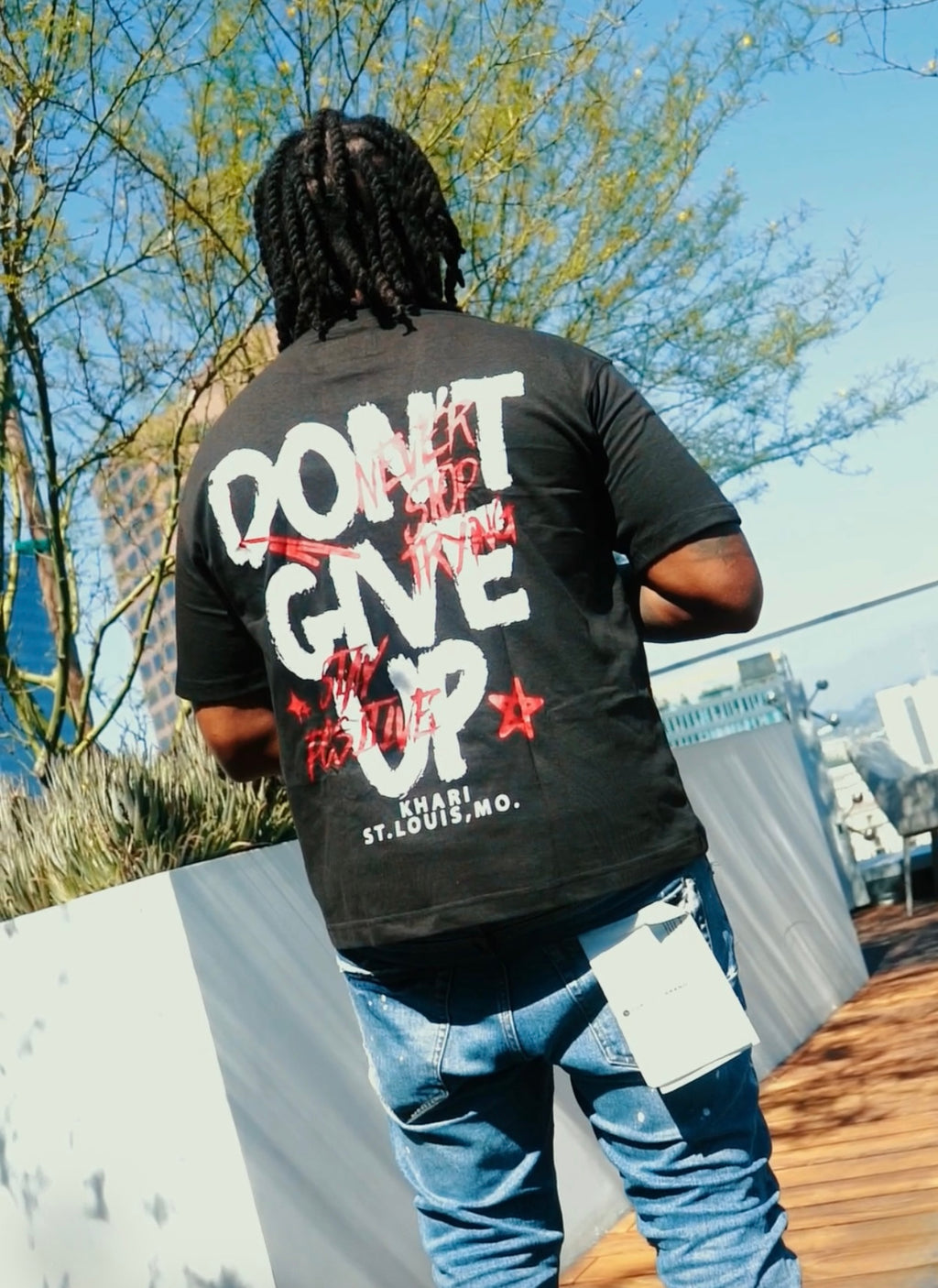 Khari Brand (Don’t Give Up) T-shirt