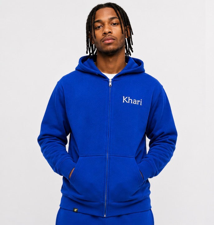 Khari Brand Royal Legacy Zip Up Hoodie
