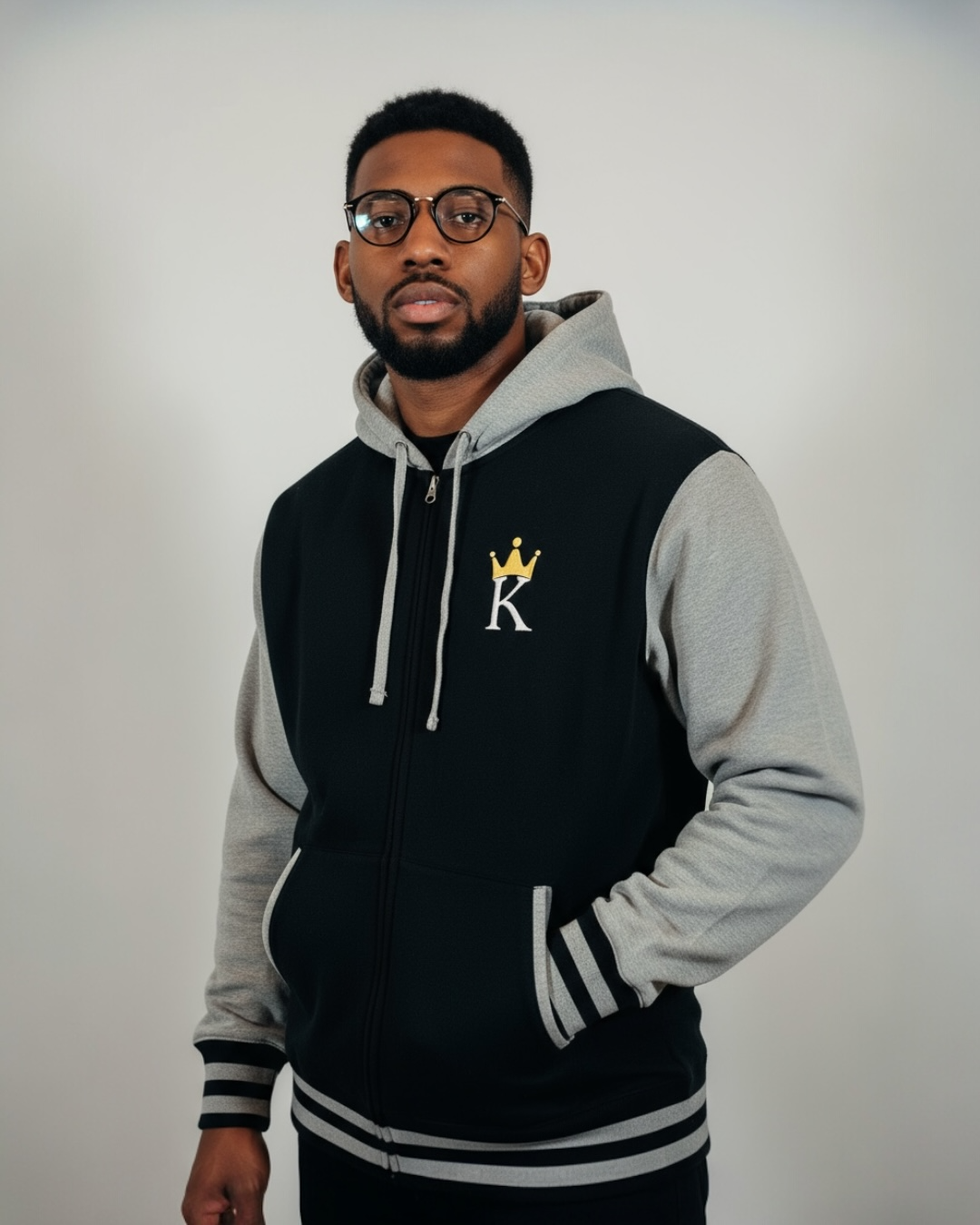 Khari Brand “Kinetic Crown”hoodie variety jacket