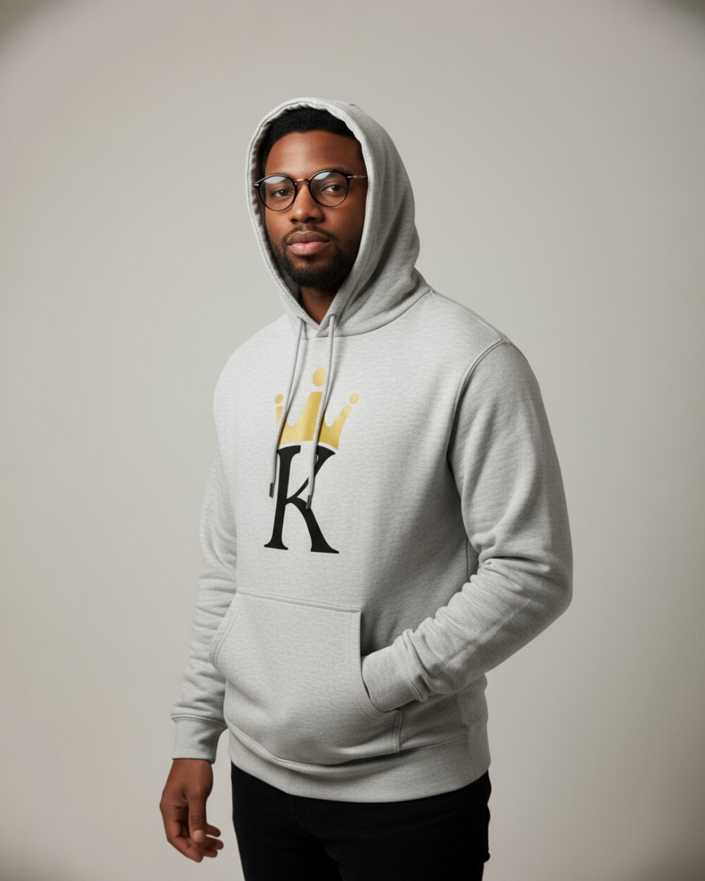 Khari Brand “Kinetic Crown” pullover hoodie