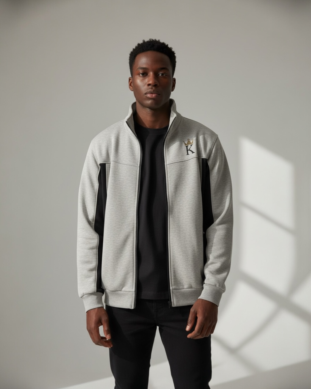 Khari Brand “Kinetic Crown” Full Zip jacket