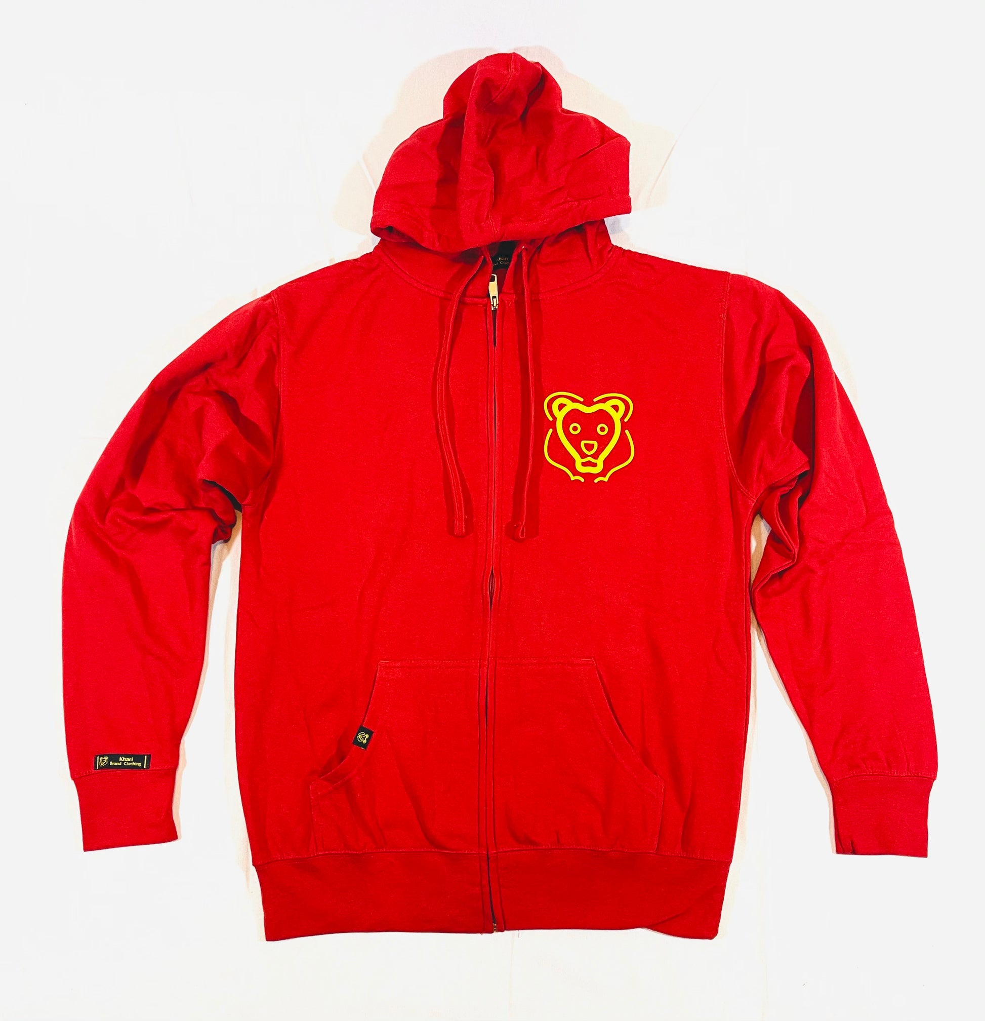 Khari Brand “Firebrick” zip-up jacket