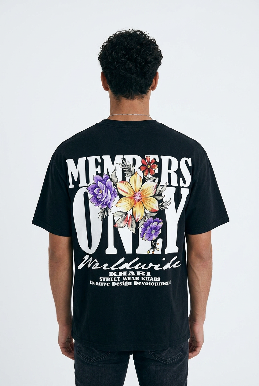 Khari Brand “Members Only” T-Shirt