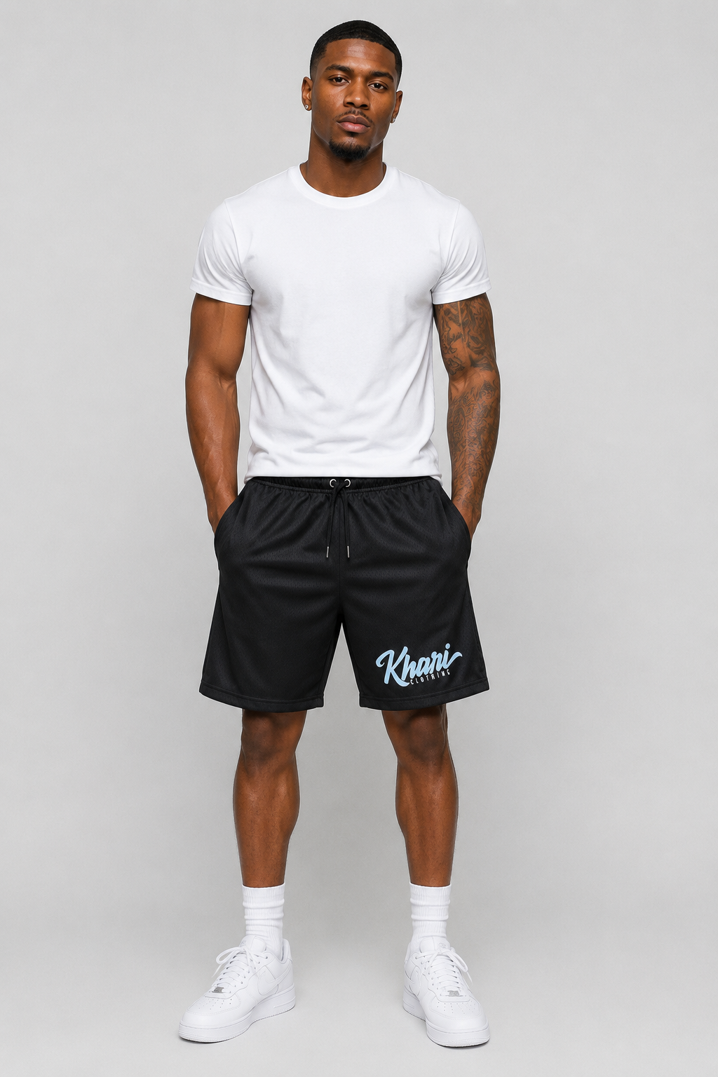 Khari Brand Signature Mesh Shorts