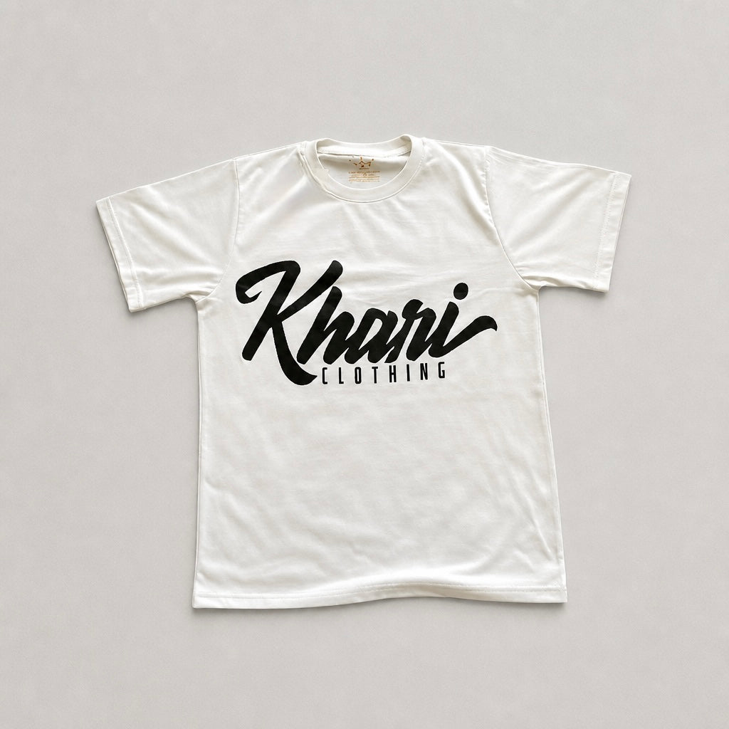 Khari Brand Signature Script Tee