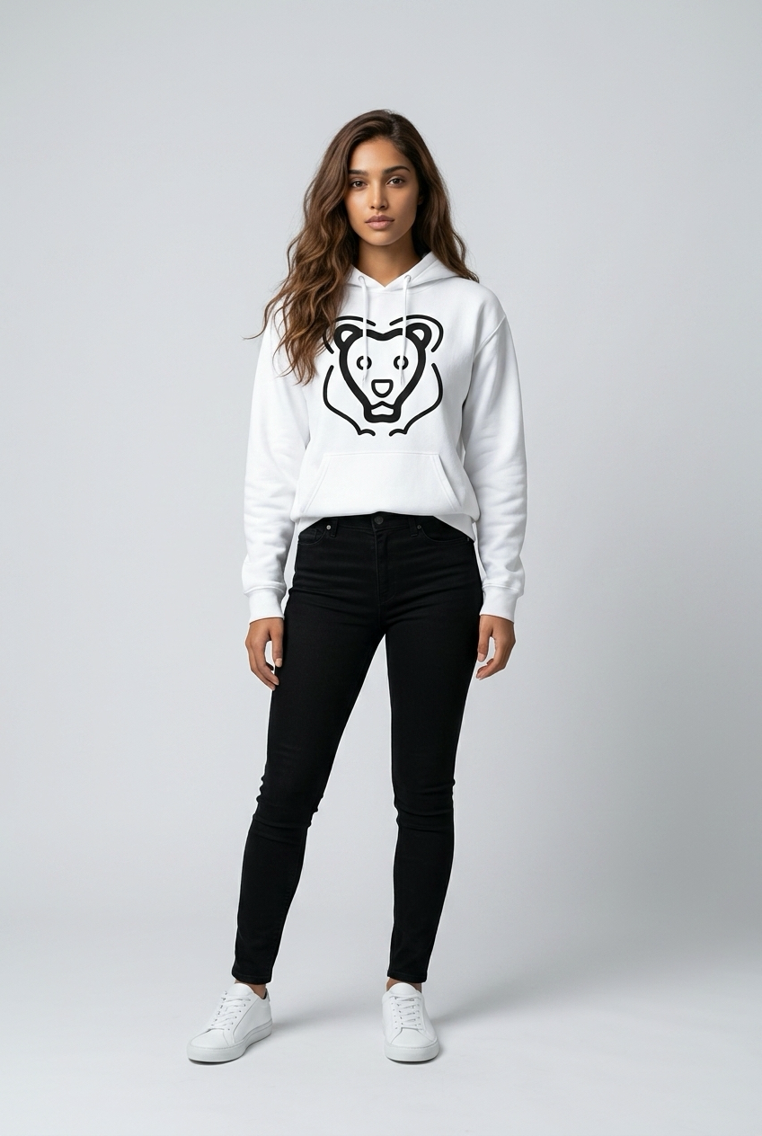 Khari Brand Lion Head Pullover Hoodie