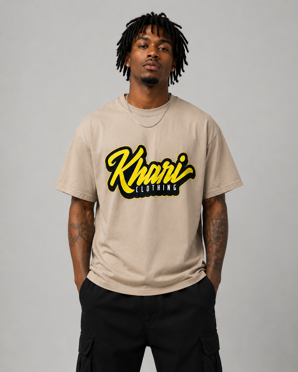 Khari Brand Signature Script Tee