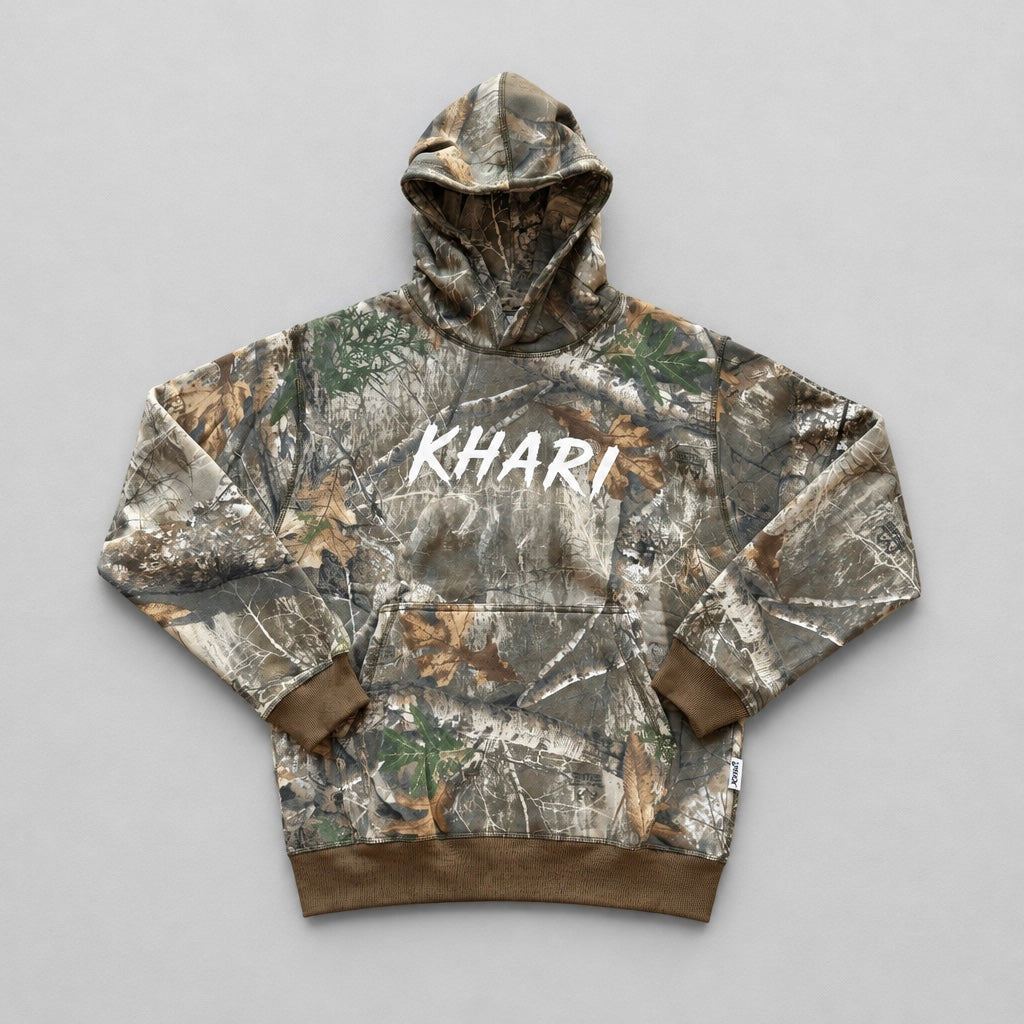 Khari Brand Wildlands Camo Hoodie