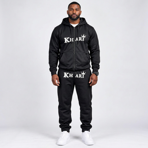 Khari Brand Blackout Tracksuit Khari Brand Clothing