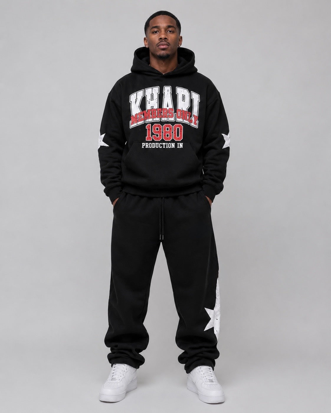 Khari Brand Members Only Sweatsuit