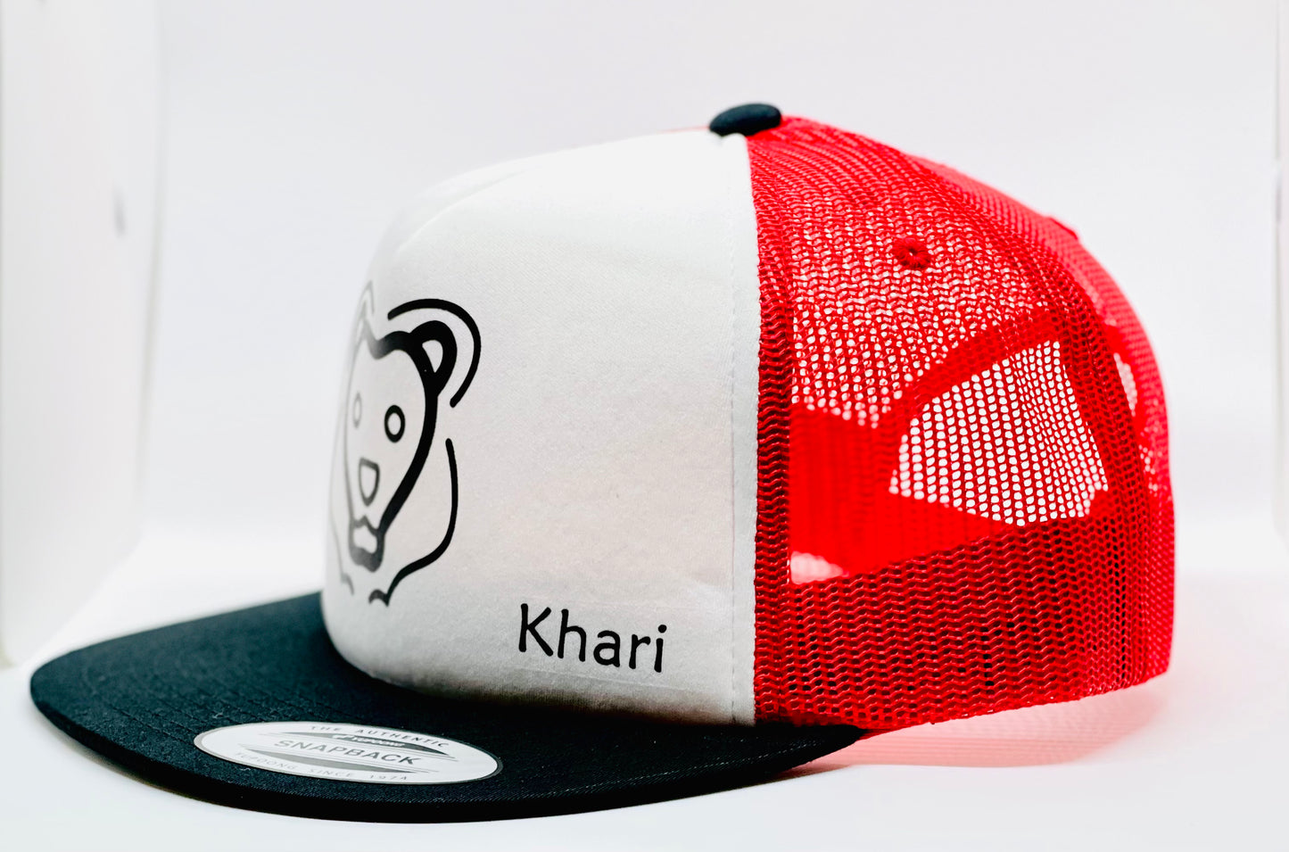 Khari Brand Lion Head Snap Back