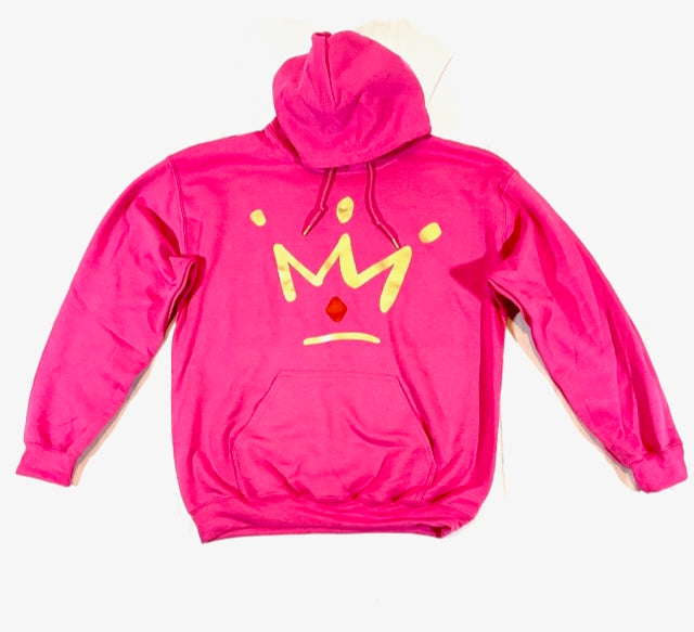 Khari Brand Gold Crown Pullover Hoodie